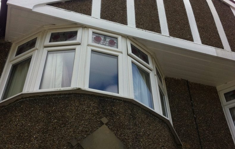 Painted Soffits & Facia Board