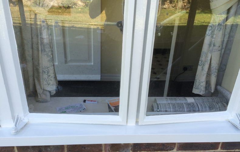 Restored Window Sills