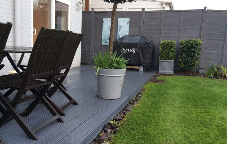 Painted Decking & Fencing